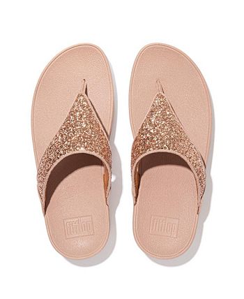 FitFlop Women's Lulu Glitter Toe-Thongs Sandal - Macy's