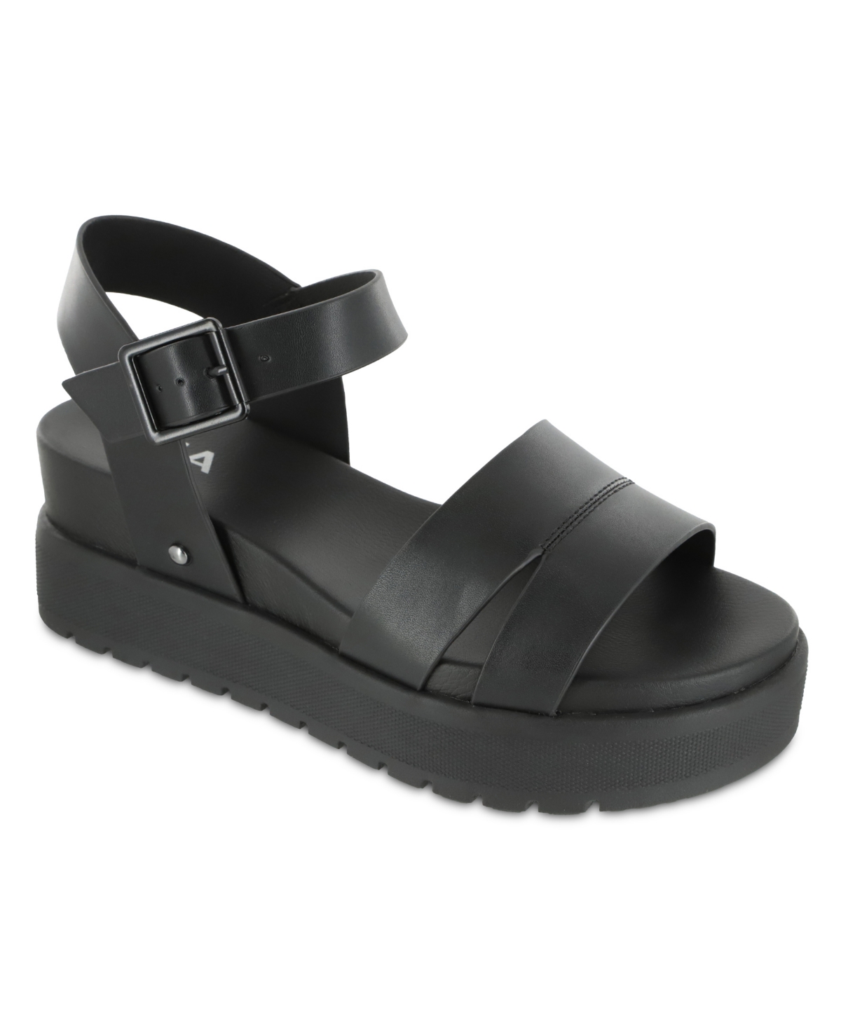 Shop Mia Women's Maya Platform Sandals In Black