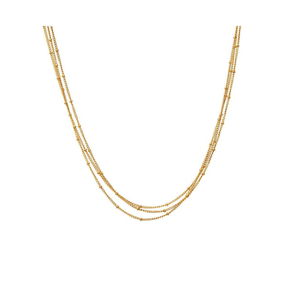Olive Choker Necklace - Gold