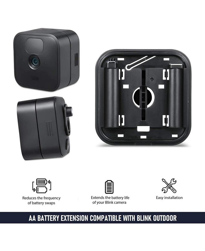 Wasserstein AA Battery Extension Compatible with Blink Outdoor and