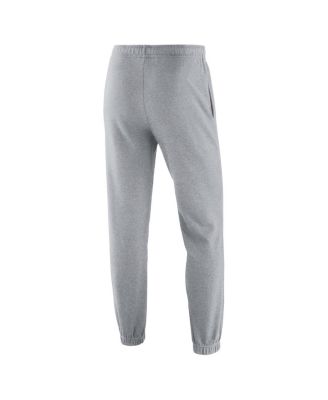 Men's Heathered Gray Michigan State Spartans Saturday Fleece Pants