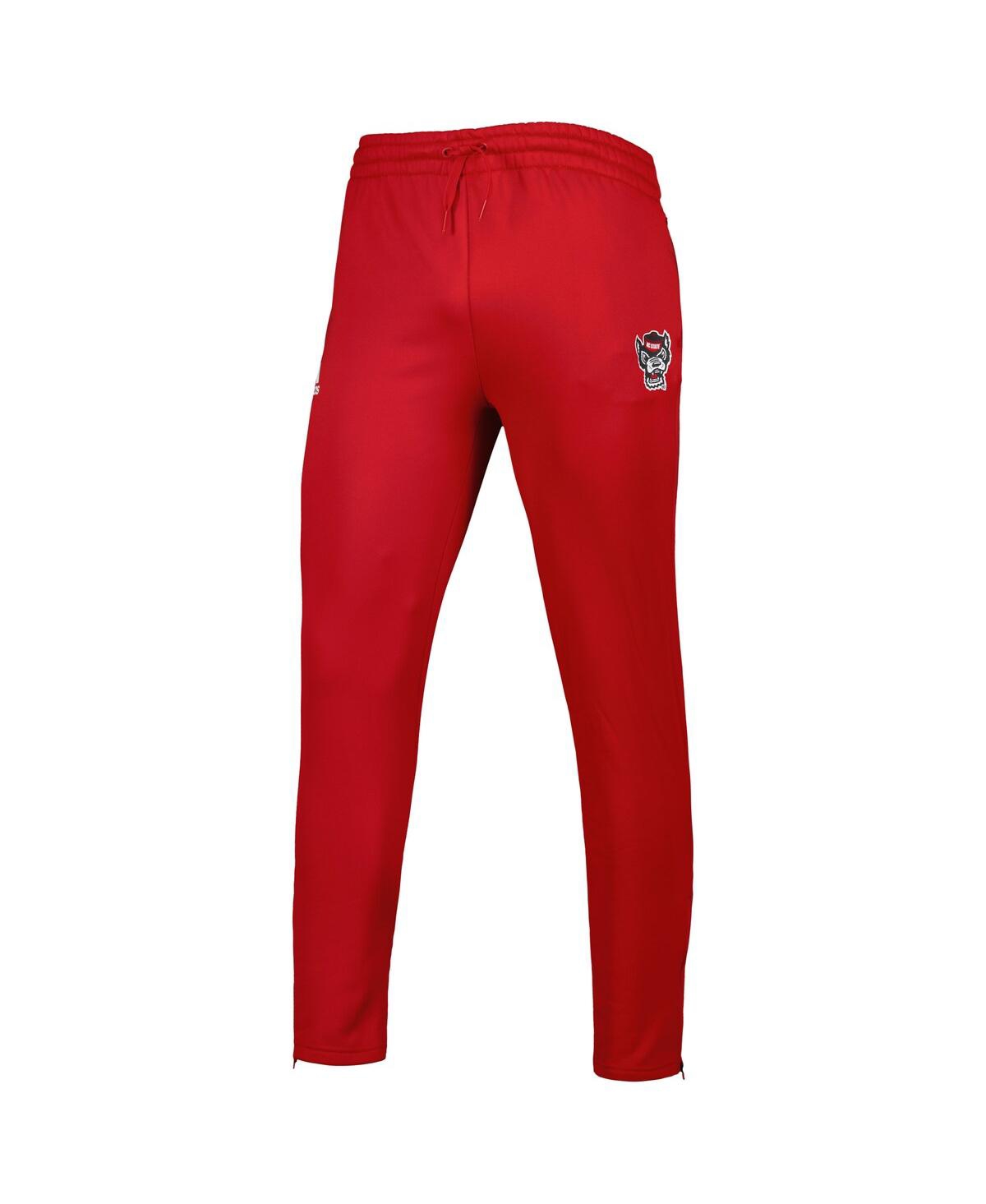 Shop Adidas Originals Men's Adidas Red Nc State Wolfpack Aeroready Tapered Pants
