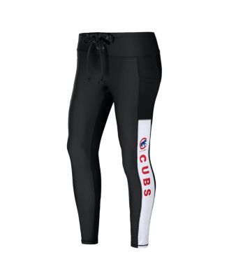 Women's Black Chicago Cubs Leggings