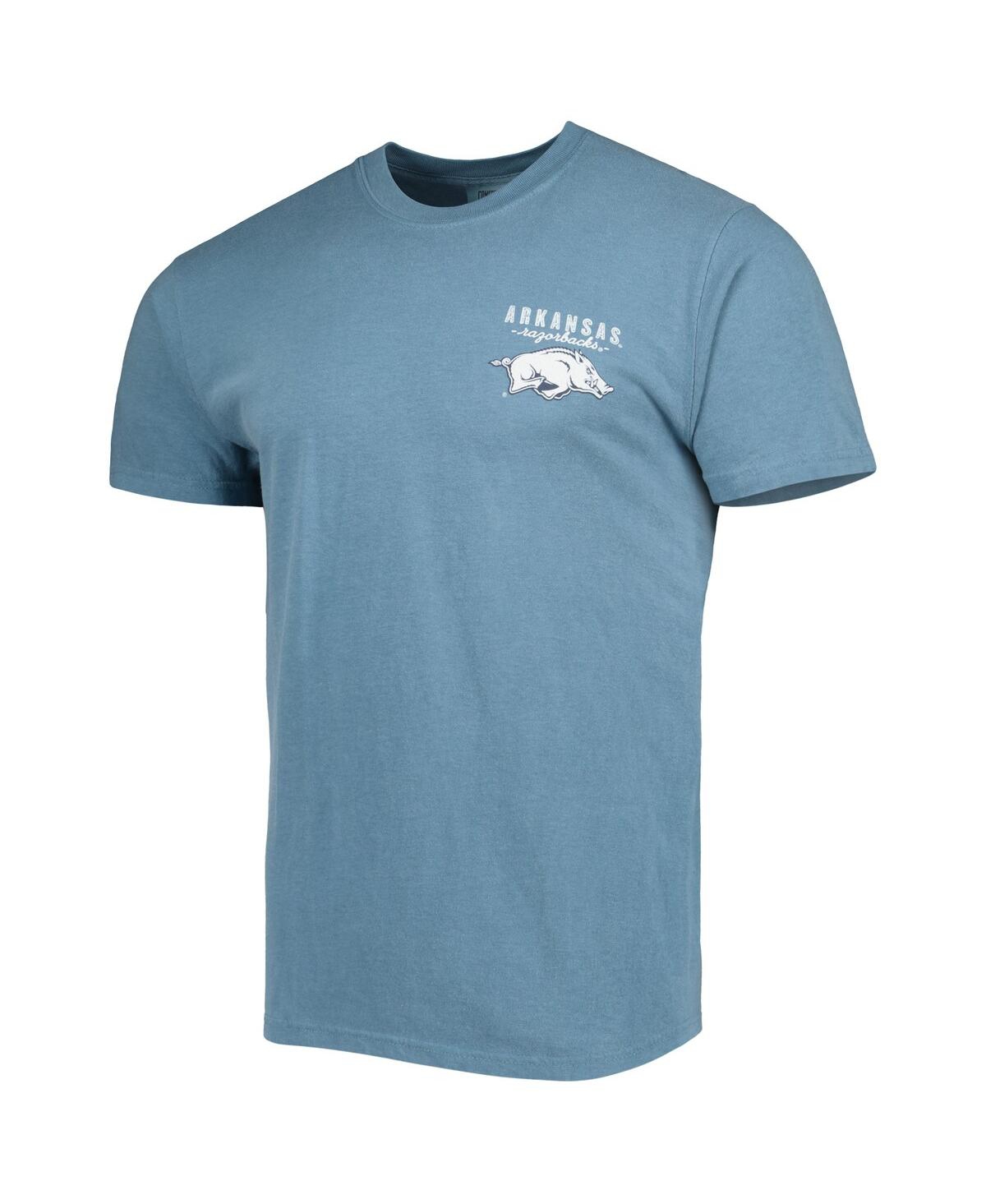 Image One Men's Blue Arkansas Razorbacks Hyperlocal T-shirt In Blue