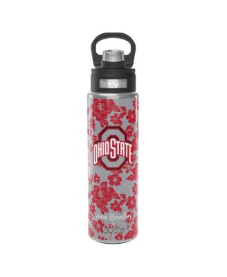 x Tervis Ohio State Buckeyes 24 Oz Wide Mouth Bottle with Deluxe Lid