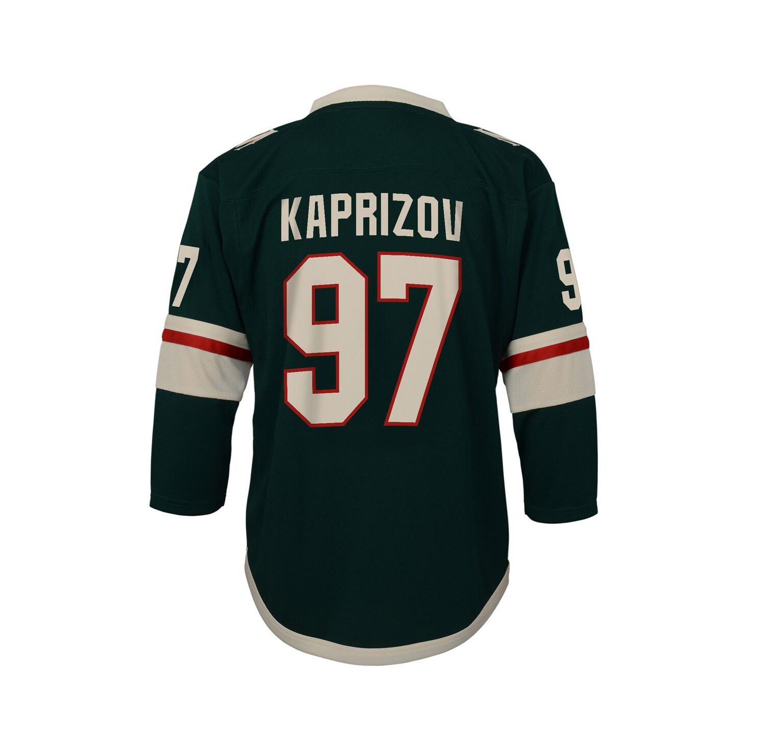 Youth Boys and Girls Kirill Kaprizov Green Minnesota Wild Home Replica Player Jersey