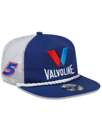 Men's Royal, White Kyle Larson Golfer Snapback Adjustable Hat