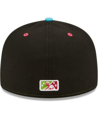 Men's White, Green Alebrijes de Modesto Copa De La Diversion 59FIFTY Fitted Hat