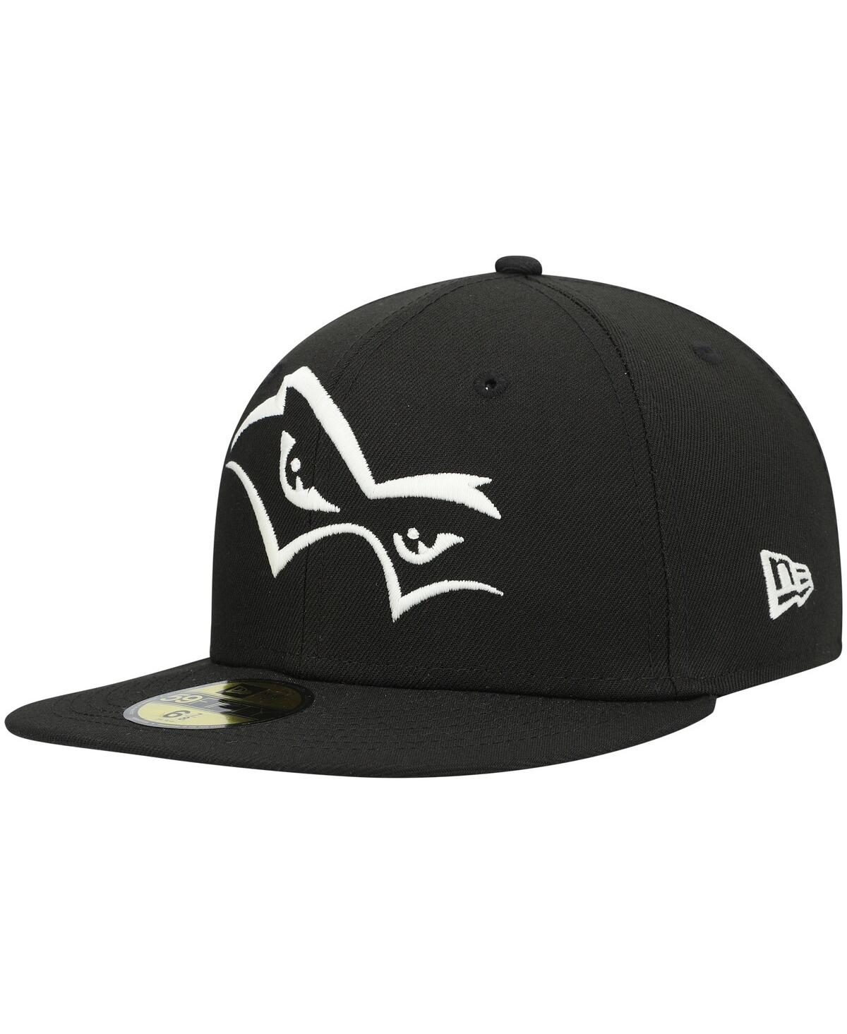 Men's New EraQuad Cities River Bandits Authentic Collection Team Alternate 59FIFTY Fitted Hat - Black