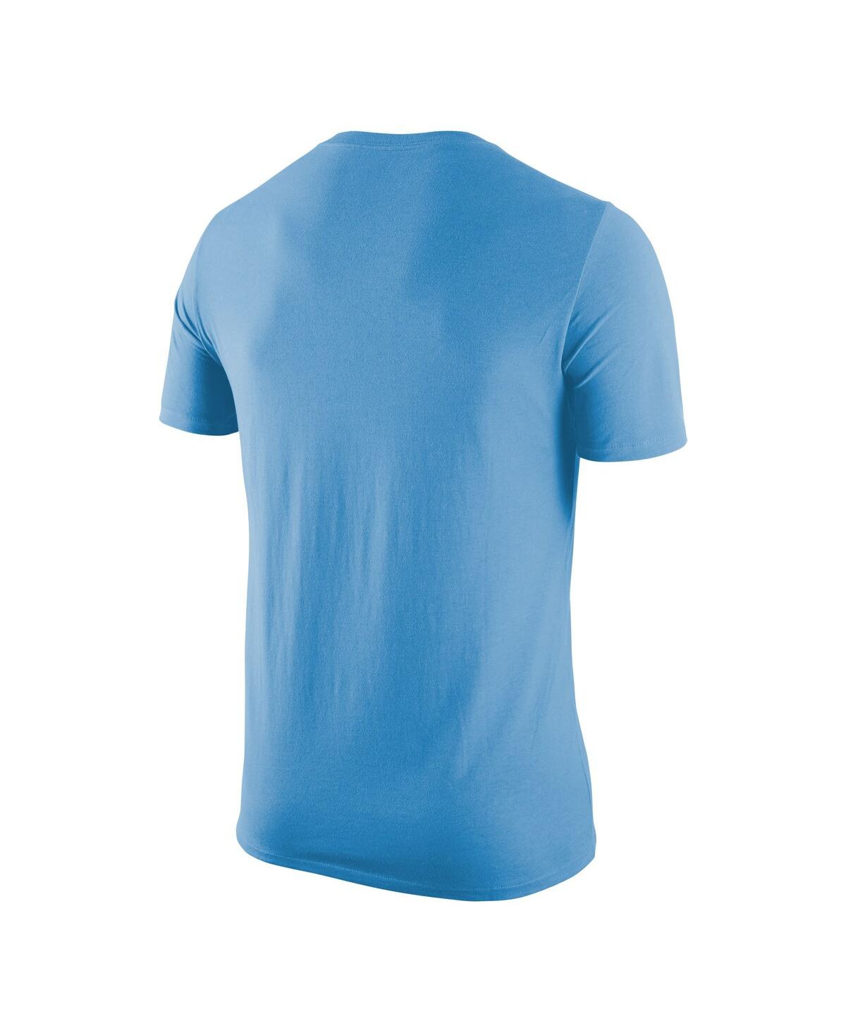 Men's JordanNorth Carolina Tar Heels Basketball Logo T-shirt - Carolina Blue