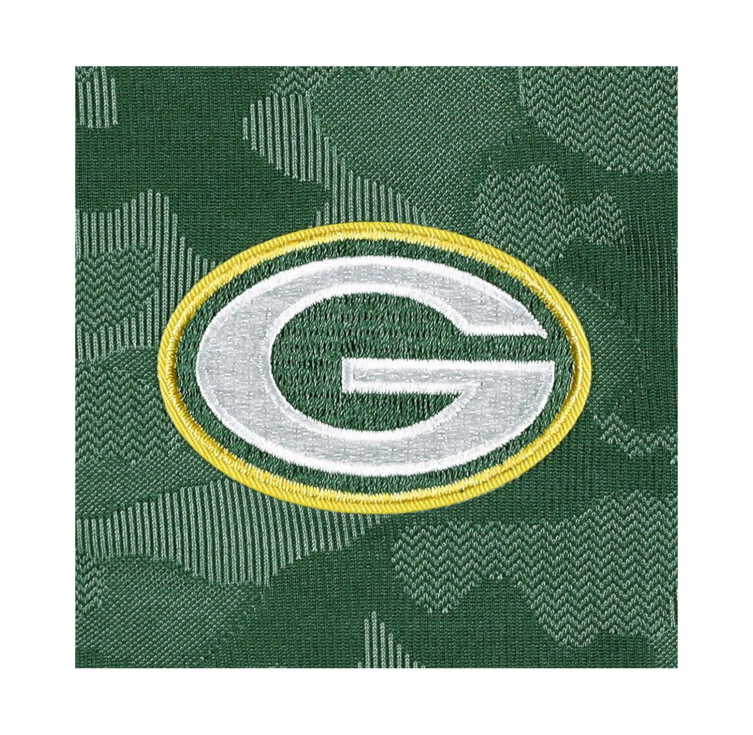 Men's Green Green Bay Packers Brigade Quarter-Zip Sweatshirt
