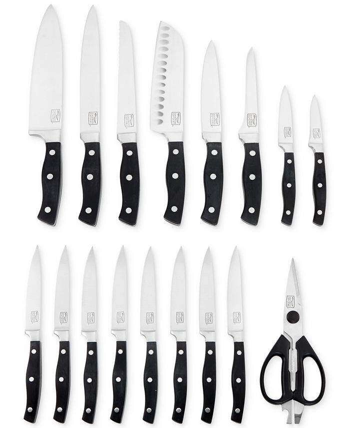 Chicago Cutlery 18-Piece Insignia Steel Guided Grip Block Set