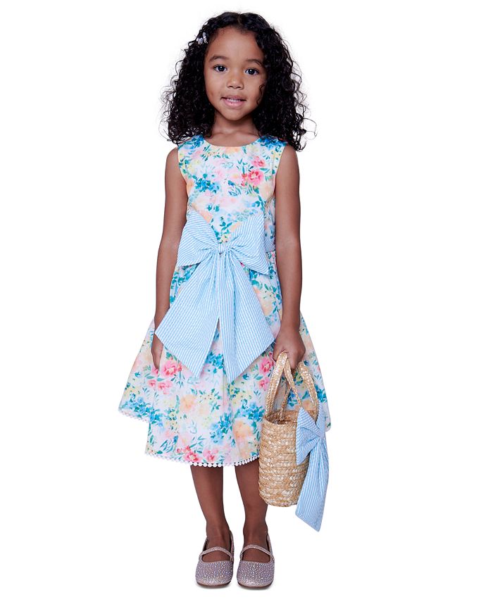 Rare editions clearance seersucker dress