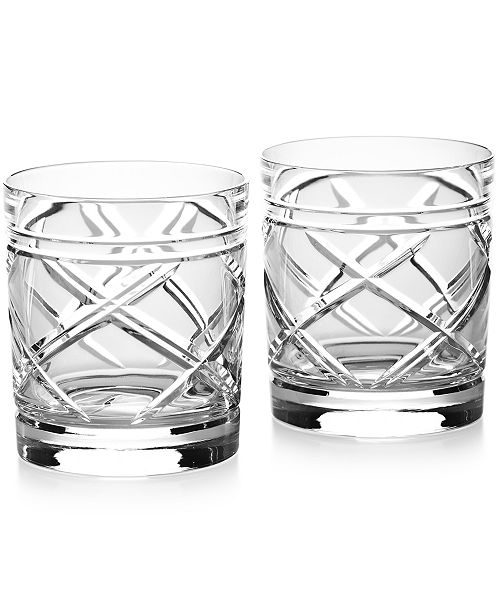 Ralph Lauren Brogan Classic Double OldFashioned Glasses, Set of 2