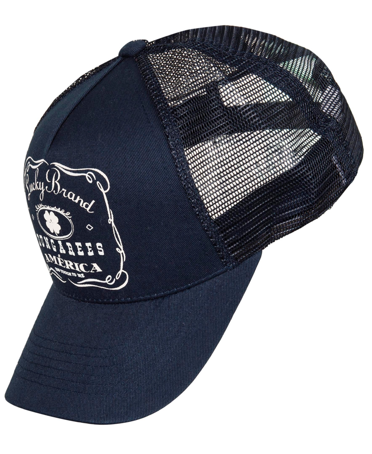 Lucky Brand Vintage-like  Trucker Hat In Navy