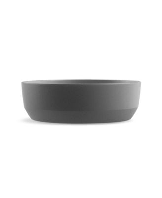 Bevel Wheat Polypropylene Medium Bowl, Set of 2