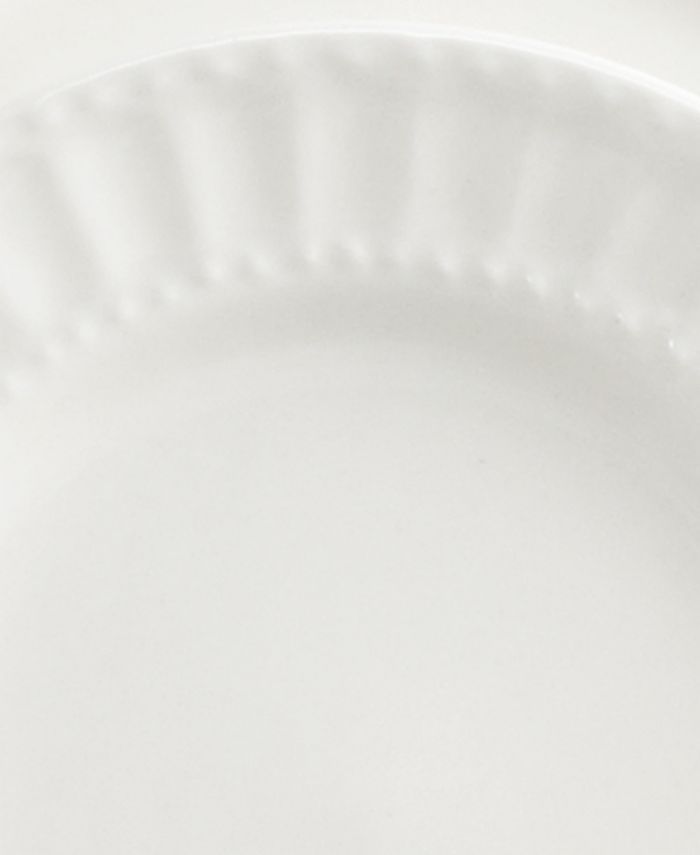 Soho Lounge Gibson White Elements Paloma Embossed 42Piece Set, Service