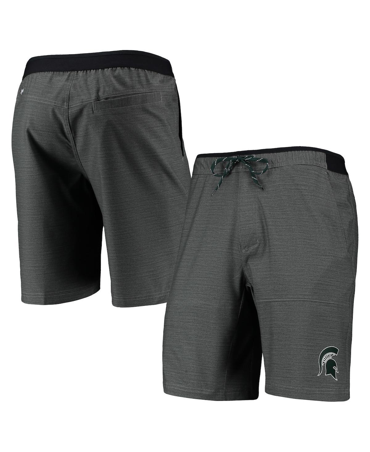 Columbia Men's  Gray Michigan State Spartans Twisted Creek Omni-shield Shorts