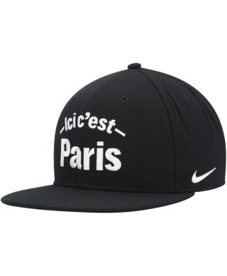 Big Boys and Girls Nike Black Paris Saint Germain Pro Snapback Hat Macy s