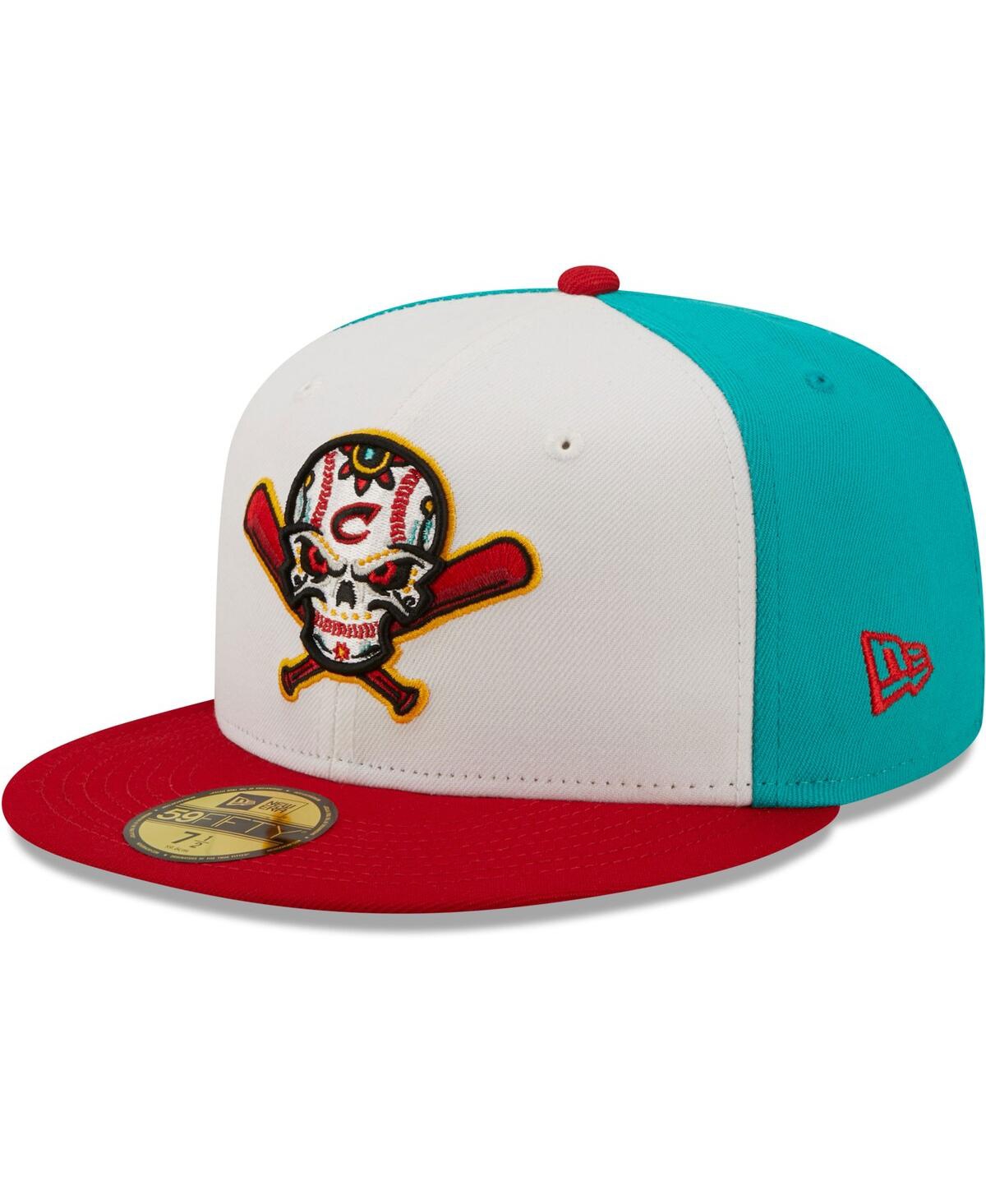 Men's New Era Red Veleros De Columbus Copa De La Diversion 59Fifty Fitted Hat - Red