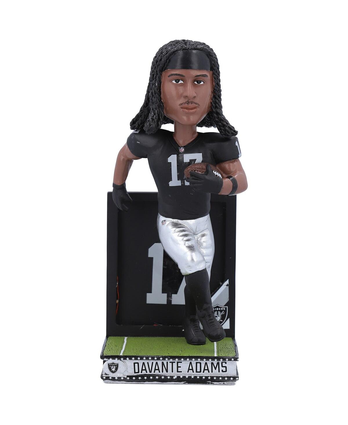 Shop Foco Davante Adams Las Vegas Raiders Light Up Back Plate Bobblehead In Black