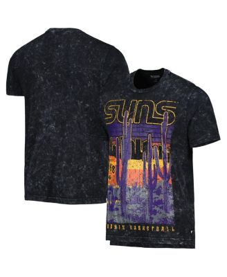 Men's and Women's Black, Purple Phoenix Suns Band T-shirt