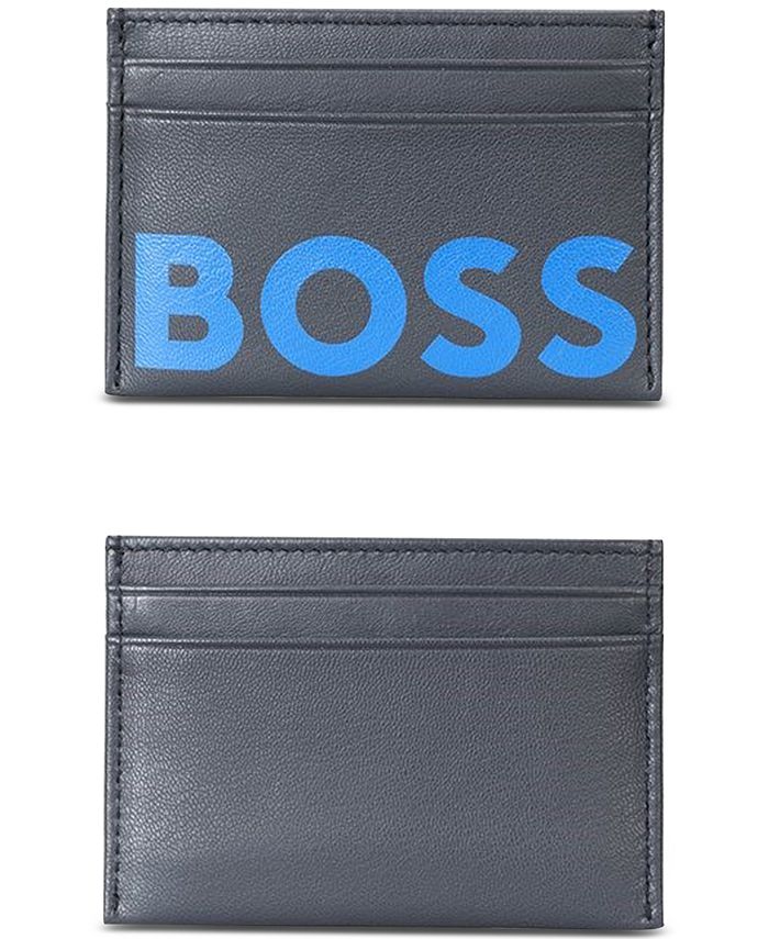 BOSS Hugo Boss Men's 4Slot Matte Leather Card Case Macy's