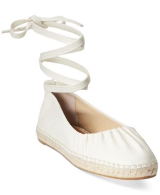 Lauren Ralph Lauren - Women's Cecilia Ankle-Tie Espadrille Flats