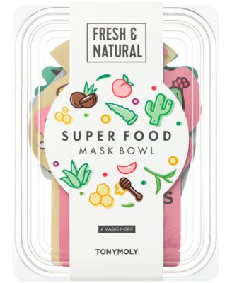 TONYMOLY - 6-Pc. Super Food Mask Bowl Set