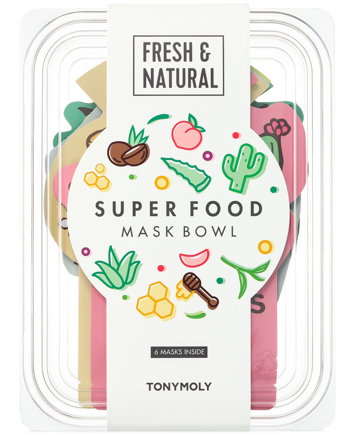 Tonymoly Superfood Mask Bowl Set In Assorted