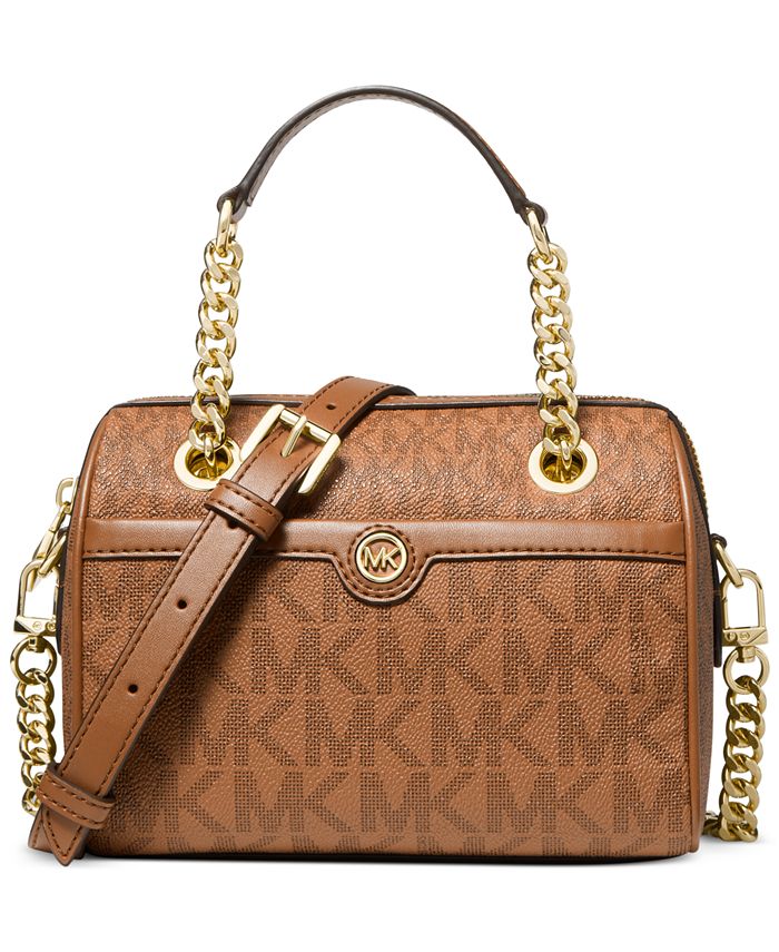 Michael Kors Signature Blaire Extra Small Duffle Crossbody & Reviews -  Handbags & Accessories - Macy's