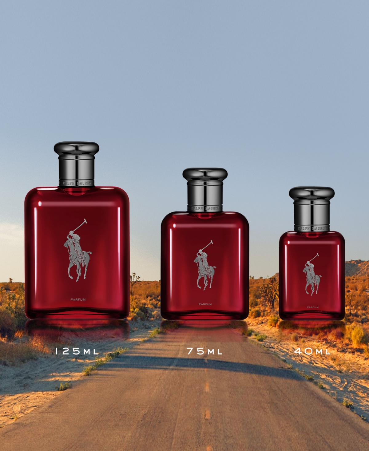 Shop Ralph Lauren Men's Polo Red Parfum Spray, 6.7 Oz. In No Color