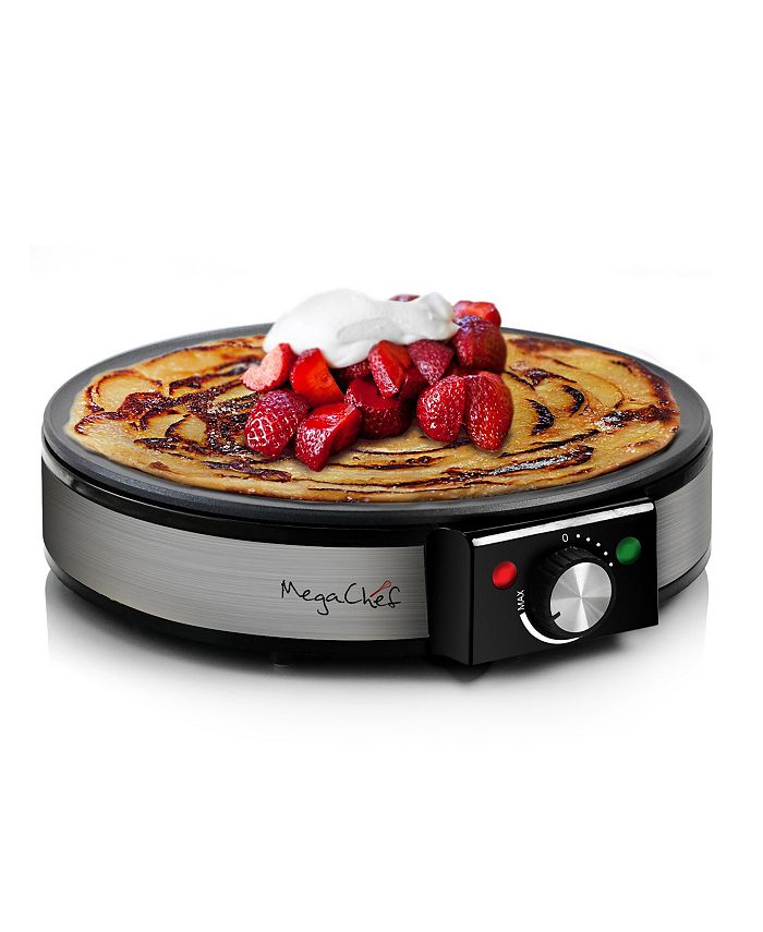 MegaChef Nonstick Crepe and Pancake Maker Breakfast Griddle Macy's