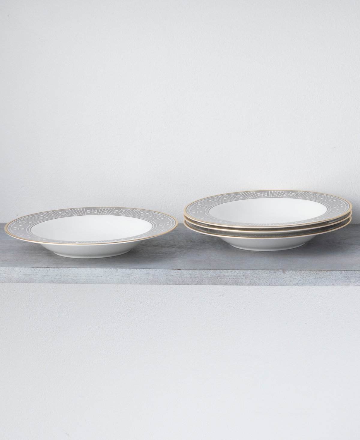 Noritake Infinity 4 Piece Soup Bowl Set 12 oz, Service for