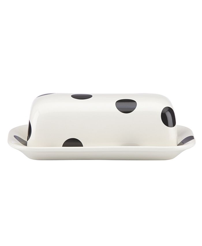 Kate Spade New York Deco Dot Covered Butter Dish Macy's