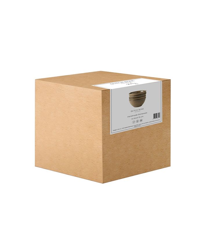 Dutch Rose Amsterdam Serenity Set/4 Bowls Macy's