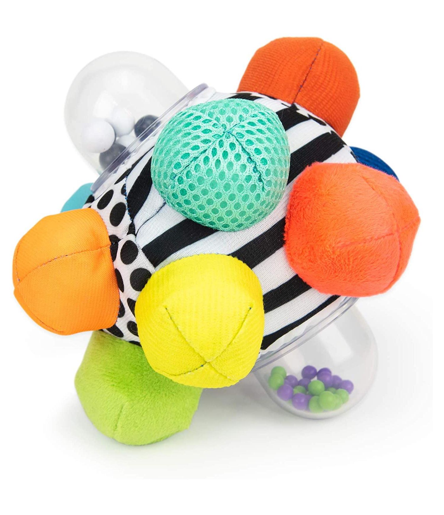 Sassy Bumpy Ball, Baby Developmental Toy, Multi Texture and Color