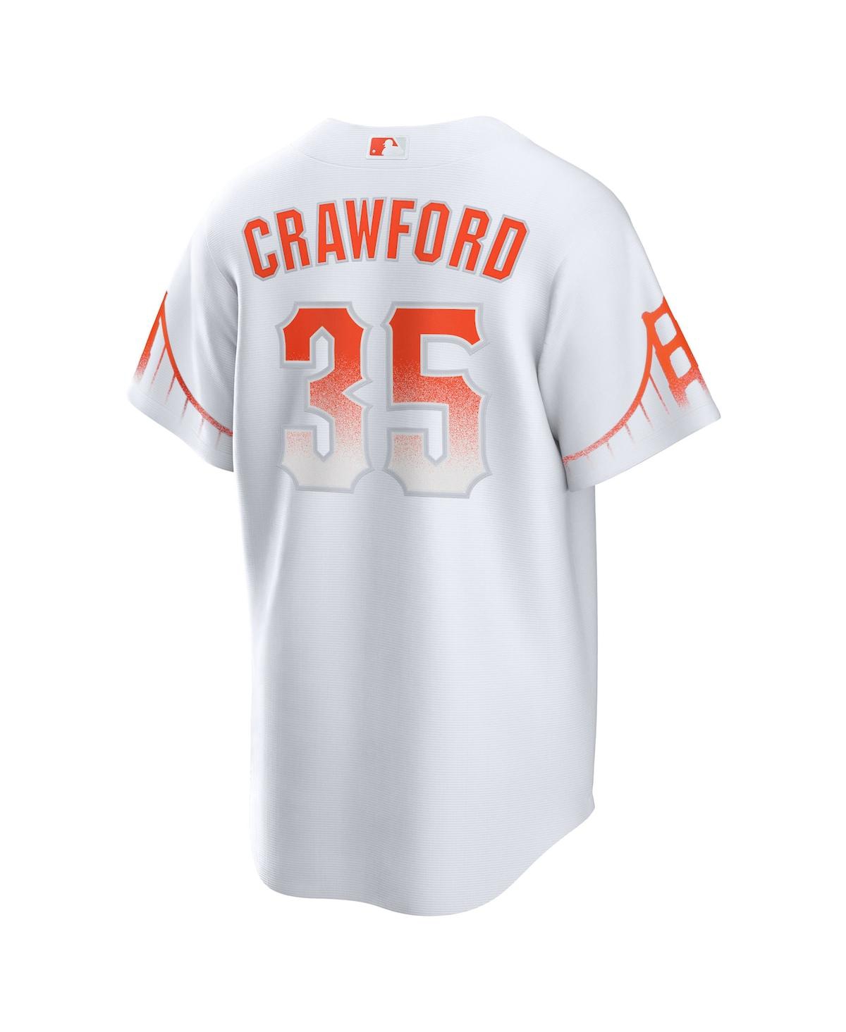 Men's Nike Brandon CrawfordSan Francisco Giants City Connect Replica Player Jersey - White