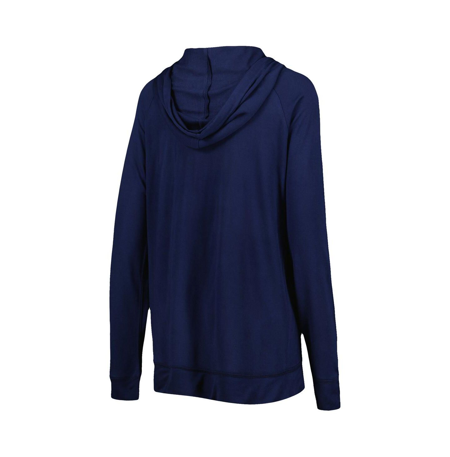 Женское худи Touch Navy Houston Astros Pre-Game Raglan Pullover — фото 2