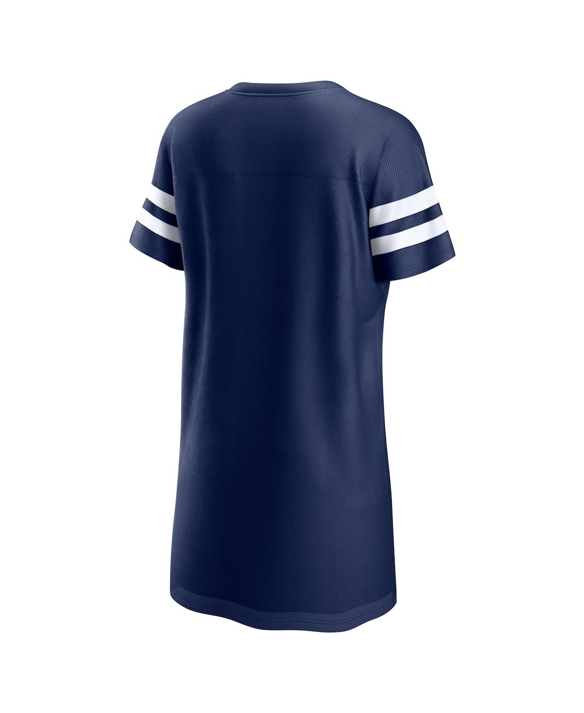 Shop Fanatics Women's  Navy New England Patriots Victory On Dress