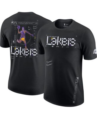 Los Angeles Lakers Nike Small Logo T-Shirt - Grey Heather - Mens