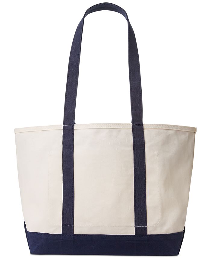 Polo Ralph Lauren Embroidered Canvas Tote 405945884 001 main image 0
