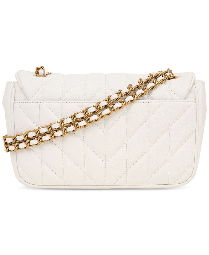 KARL LAGERFELD PARIS Agyness Small Leather Shoulder Bag Macy's