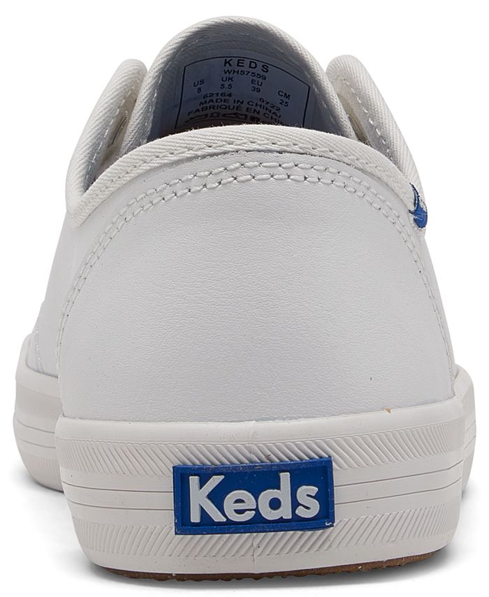 Keds Women's Kickstart Leather Casual Sneakers from Finish Line Macy's