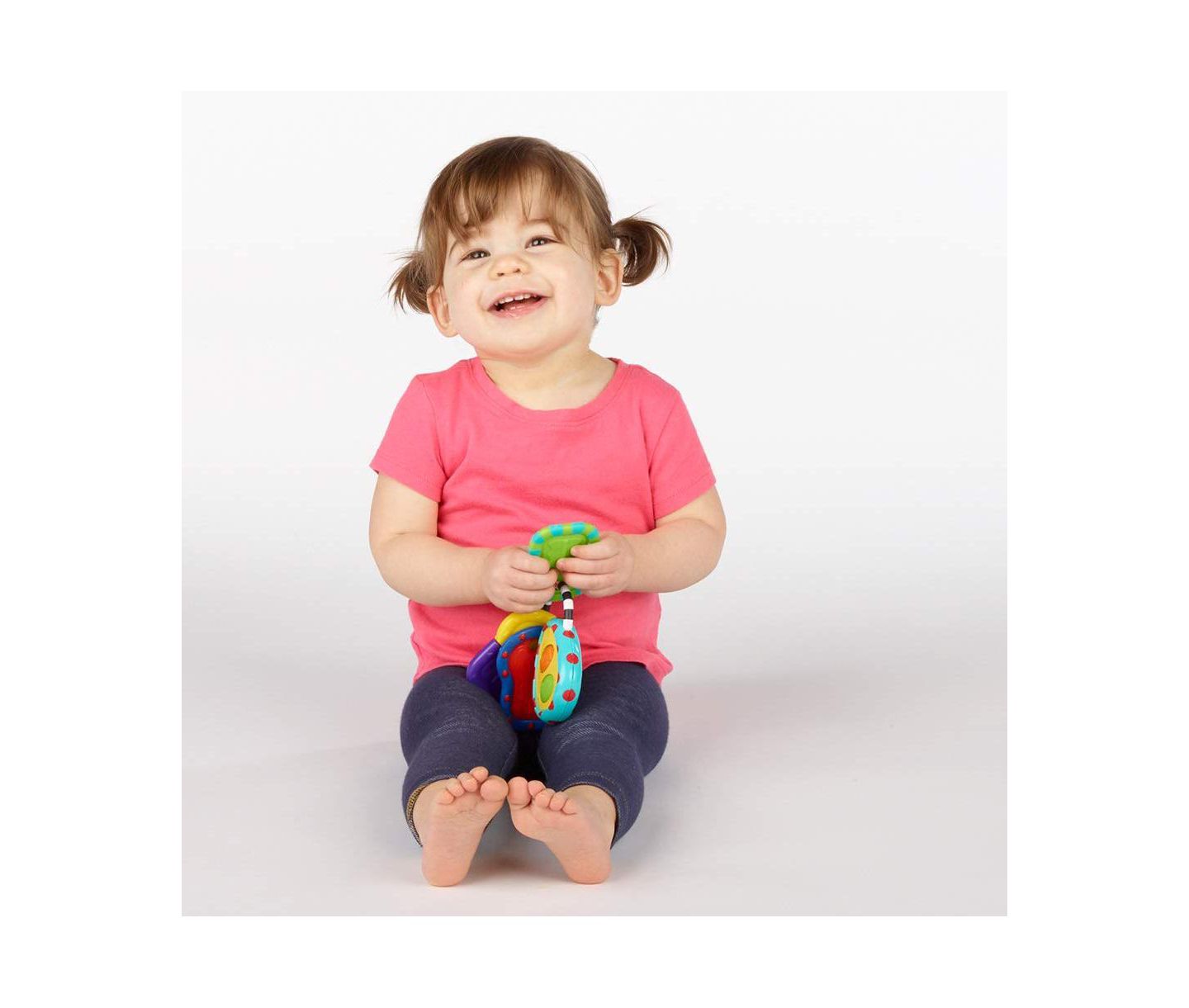 Развивающая игрушка Sassy Baby Electronic Keys «Электронные ключи», от 3 месяцев — фото 3