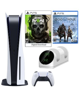 PS5 COD: Modern Warfare II Console with GOW: Ragnarok and Dual Charging ...