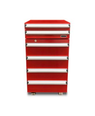 Portable 1.8 cu.ft. Tool Box Refrigerator with 2 Drawers and Lock