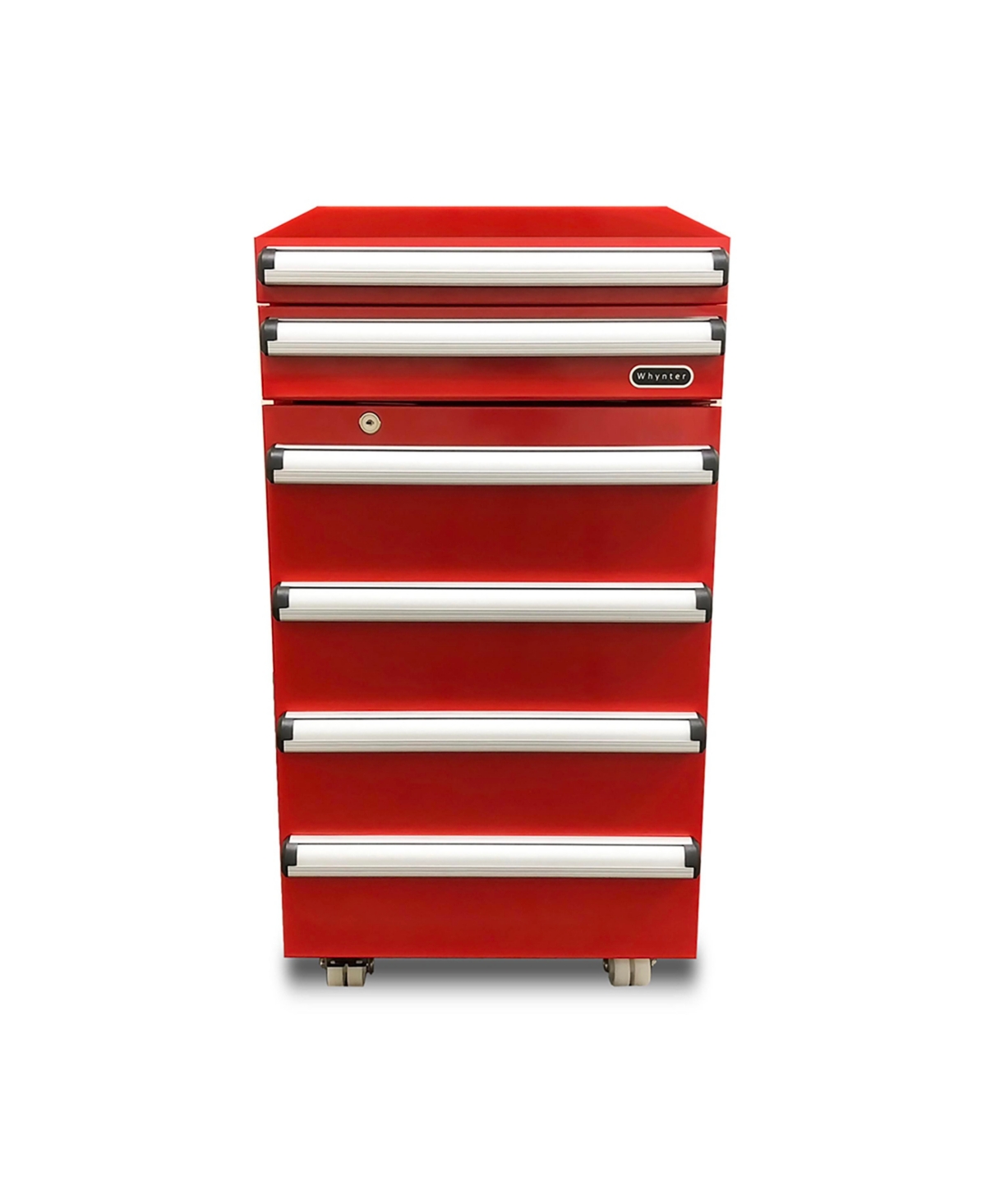 Whynter Portable 1.8 cu.ft. Tool Box Refrigerator with 2 Drawers and Lock - Bright Red