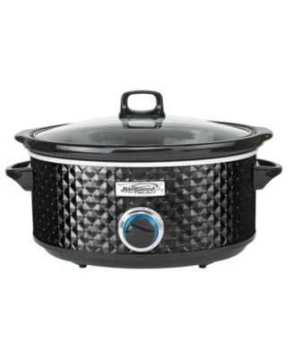 Brentwood Appliances Brentwood 3.5 Quart Diamond Pattern Electric Slow ...