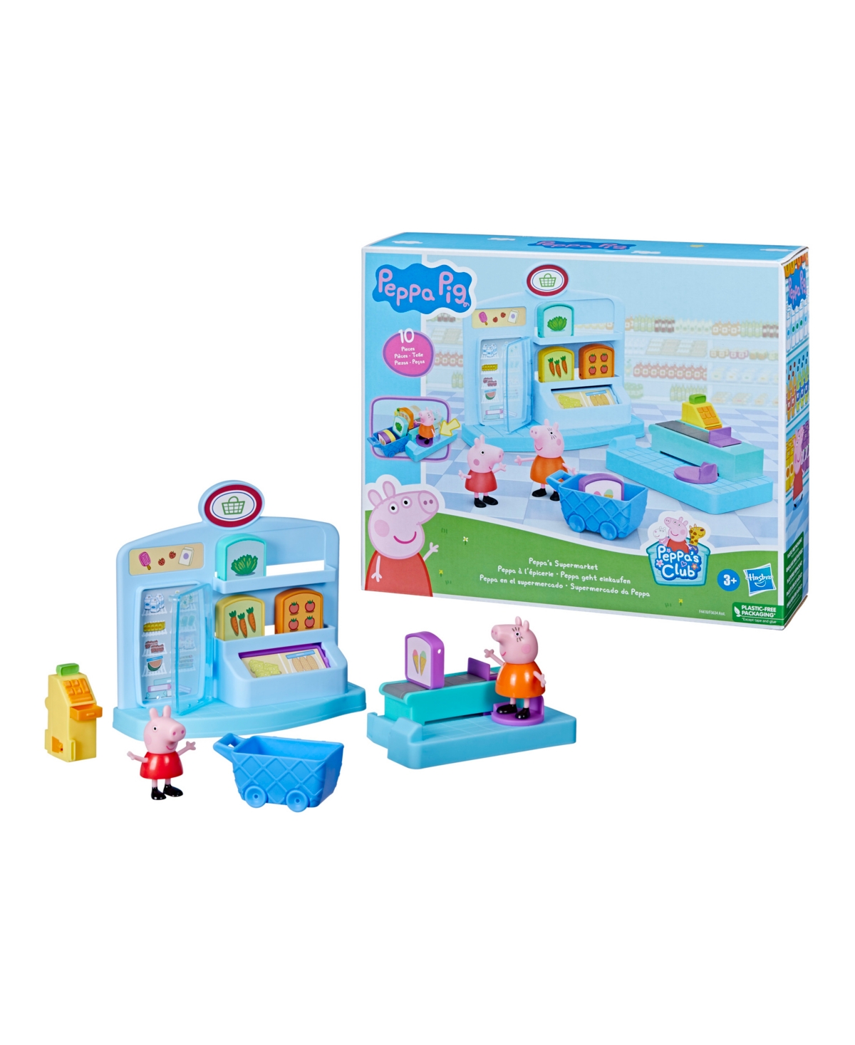 Shop Peppa Pig Peppa's Supermarket In Multi Color